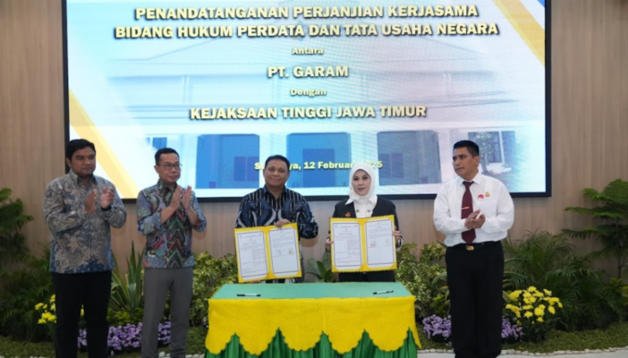 PT Garam dan Kejaksaan Tinggi Jatim Sinergi Dukung Swasembada Garam 2027 melalui Hukum Perdata dan Tata Usaha Negara