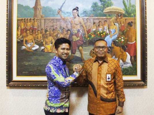 Audiensi Direktur Utama PT Garam dengan Wakil Gubernur Jawa Timur